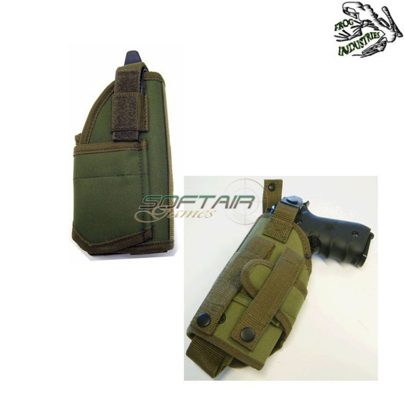 Fondina Tattica Molle Type Max Verde Frog Industries (fi-b80-od)