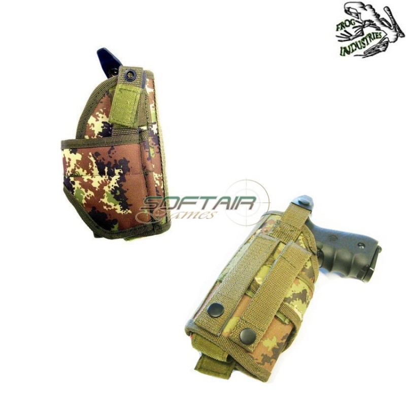Fondina Tattica Molle Type Max Vegetata Frog Industries (fi-b80-tc)
