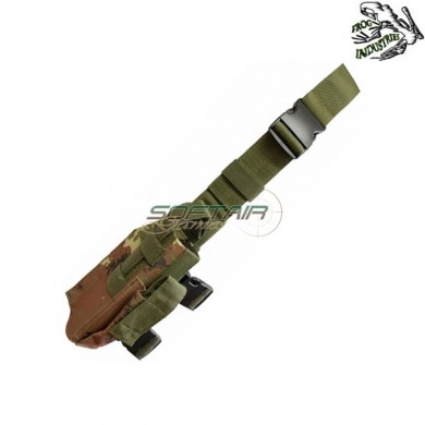 Fondina Cosciale Type Cobra Per Pistola Vegetata Frog Industries (fi-b03-tc)