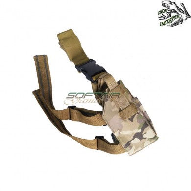 Holster Thigh For Pistol Type Cobra Multicam Frog Industries (fi-b03-mc)