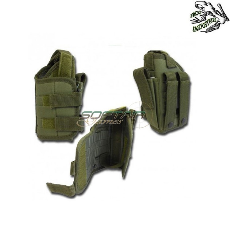 Fondina Tattica Molle Type Free Verde Frog Industries (fi-b02-od) Fondina Tattica Molle Type Free Verde Frog Industries (fi-b02-od)