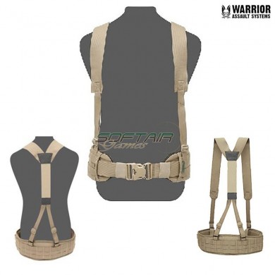 Elite Ops Slim Suspender Per Cinturoni Coyote Tan Warrior Assault Systems (w-eo-slh-ct)