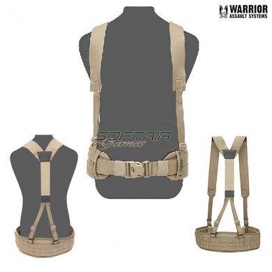 Elite Ops Slimline Harness Coyote Tan Warrior Assault Systems (w-eo-slh-ct)