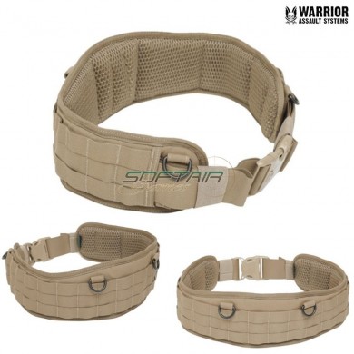 Cinturone Padded Load Bearing Patrol Coyote Tan Warrior Assault Systems (w-eo-plb-ct)