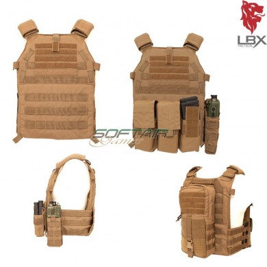 Modular Plate Carrier Coyote Brown Lbx Tactical (lbx-0300-cb)
