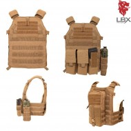 6094 Modular Plate Carrier Coyote Brown Lbx Tactical (lbx-0300-cb)