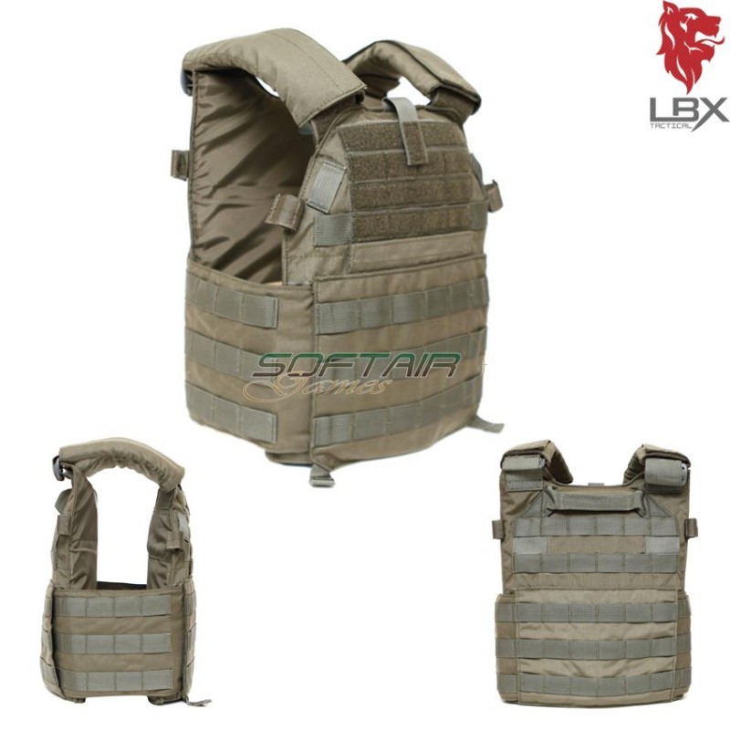 6094 Modular Plate Carrier Short Version Ranger Green Lbx Tactical -  Softair Games - ASG Softair San Marino