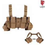 Lock And Load Chest Rig Coyote Brown Lbx Tactical (lbx-0062-cb)