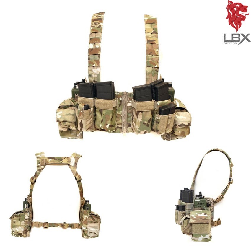 LBX_Lock and Load Chest Rig LBX-0062 実物 LBX - Lock and Load Chest Rig - Ranger Green - AirsoftJunkiez.com