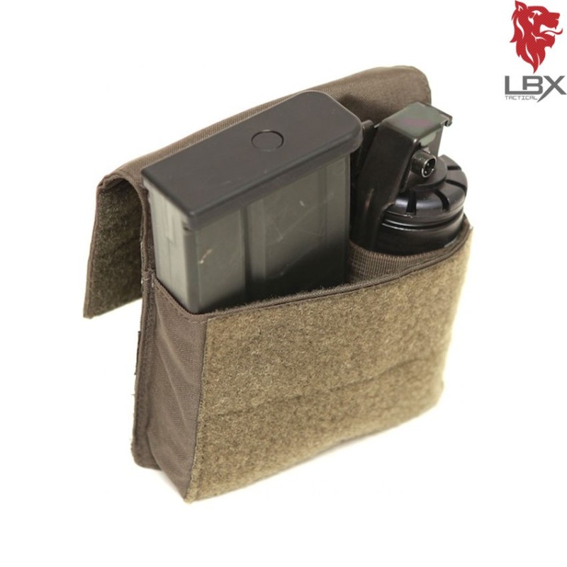 LBX Tactical Velcro Molle Back Panel (Coyote Brown)