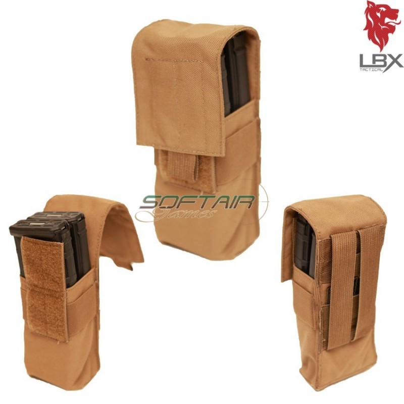 Stack Tasca Porta Caricatori M4 Coyote Brown Lbx Tactical (lbx-0302-cb)
