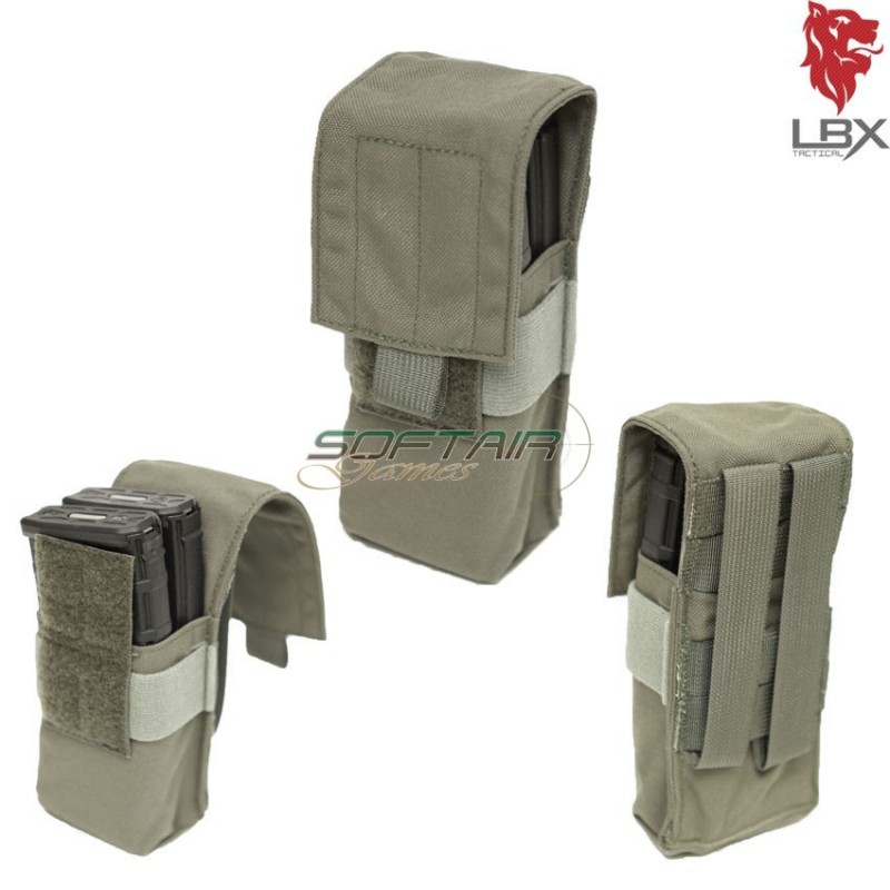 Double Stack M4 Mag Pouch Ranger Green Lbx Tactical (lbx-0302-rg)