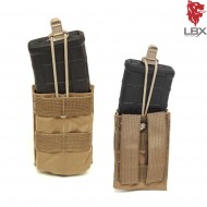 Tasca Singola Modular M4 Coyote Brown Lbx Tactical (lbx-0303-cb)