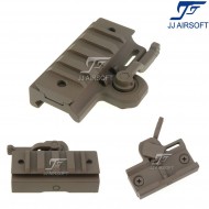 Arms 17r Qd Rail Mount Tan Jj Airsoft (ja-1706-tan)
