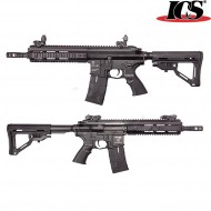 Rifle Electric Par Mk3 C Mtr 10.5" Blowback Black Ics (ics-290-mk3-bk)