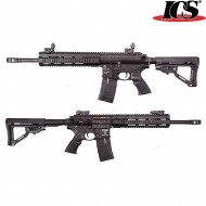 Rifle Electric Par Mk3 Mtr 14.5" Blowback Black Ics (ics-291-mk3-bk)