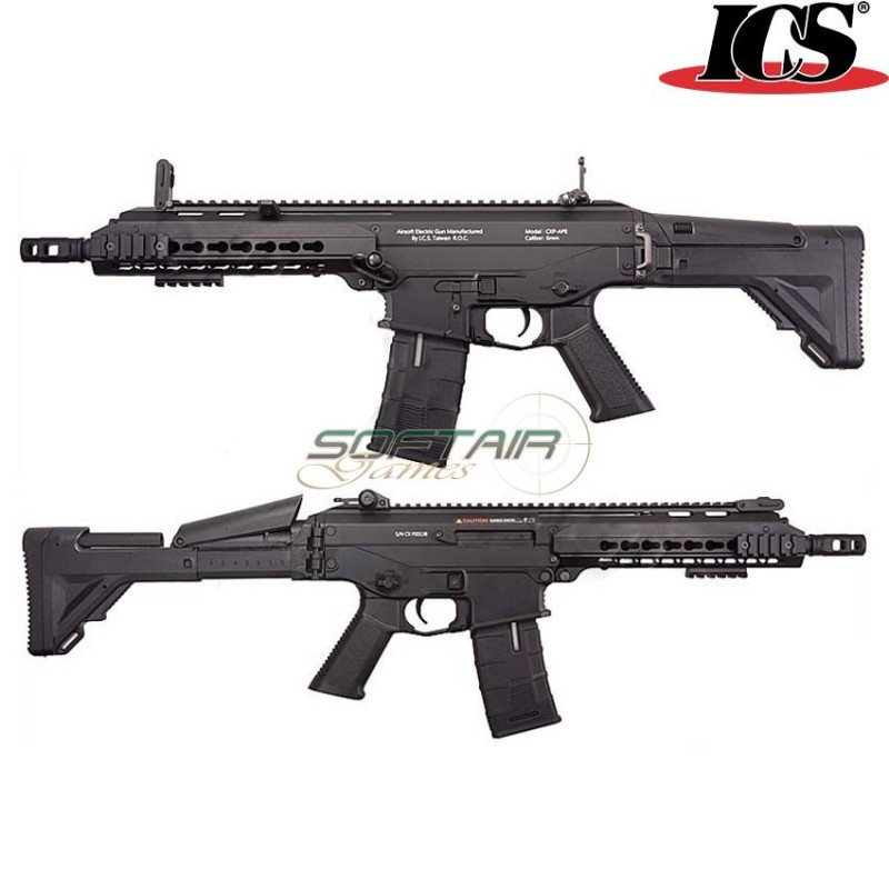 Electric Gun Cxp-ape Blowback Black Ics (ics-ic-230b)