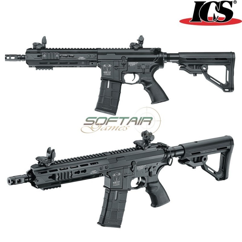 Electric Gun Cxp-hog Rear Wired Blowback Black Ics (ics-271-cxp-hog-bk)