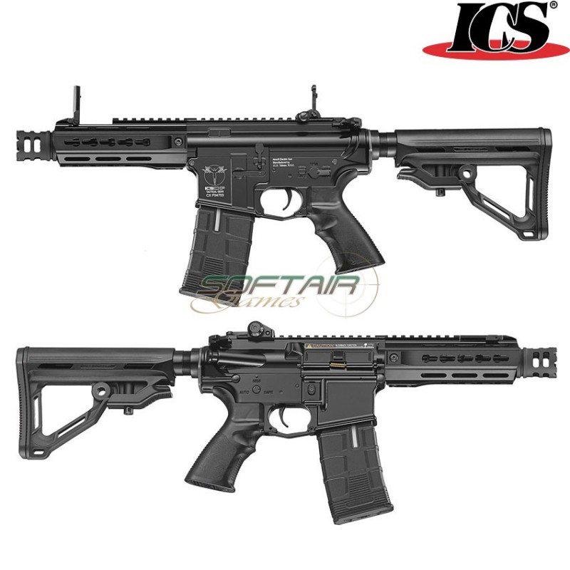 Electric Gun Cxp-uk1 Captain Mtr Blowback Black Ics (ics-ic-262b)