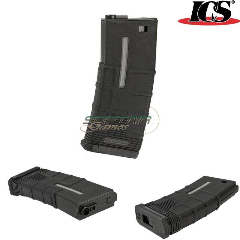 Caricatore Monofilare Black 180bb Tmag M4/m16 Ics (ics-ma-228)