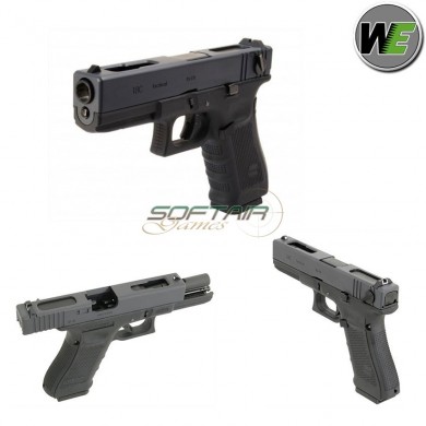 Pistola Gas G18 Gen4 Black Scarellante We (we-w059b)