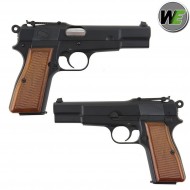 Gas Pistol Browning M1935 Wwii Black Blowback We (we-110307)