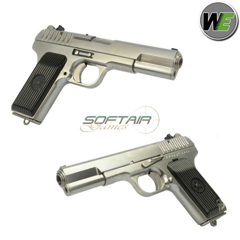 ハドソンTokarev TT-33 SILVERモデル TOKAREV TT33 limited ed. (SR-33) airsoft replica - silver
