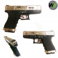 Pistola Gas G19 E Force Black Scarellante Silver/silver We (we-22282)