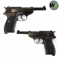 Pistola A Gas P38 Walther "lupin" Black Scarrellante We (we-1195-bk)