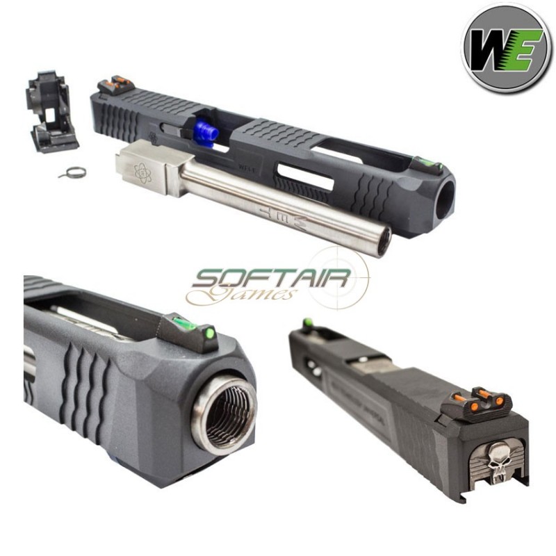 Kit Black/silver Assembly Slide G34 Series We (we-4954-bs)