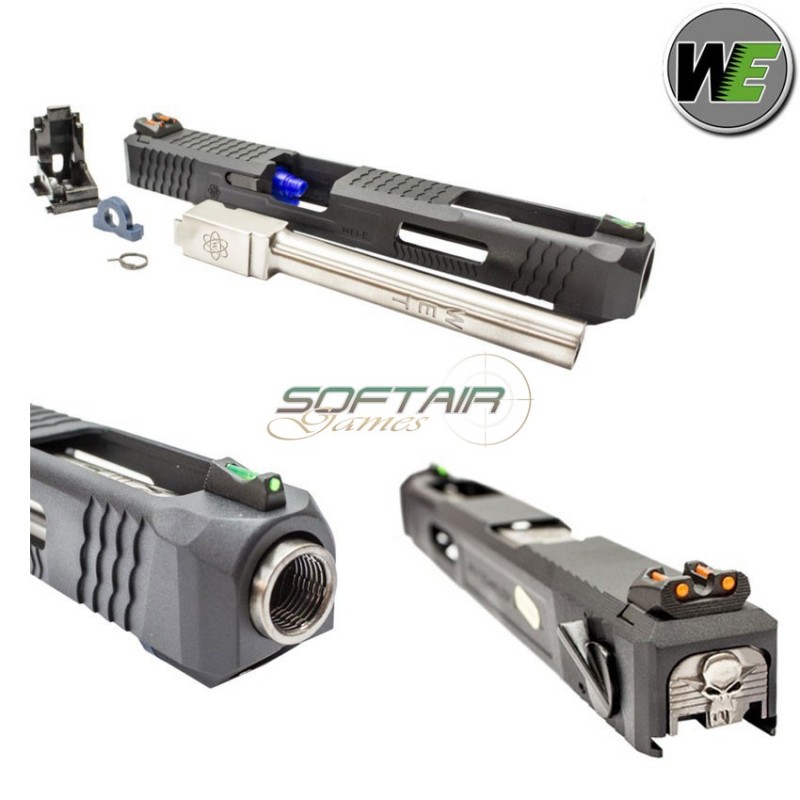 Kit Black/silver Assembly Carrello G35 Serie We (we-4955-bs)