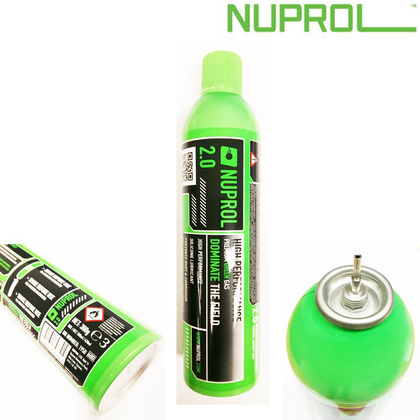 GREEN GAS BOMBOLA SOFTAIR (1000 ML
