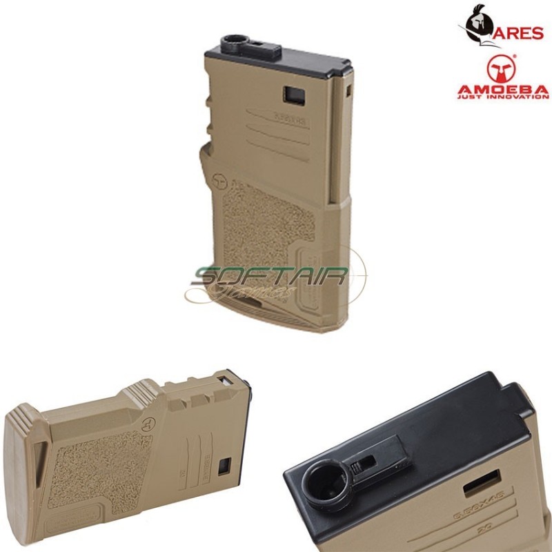 Mid-cap Magazine 120bb Short M4 Tan Ares Amoeba (ar-caram120t)