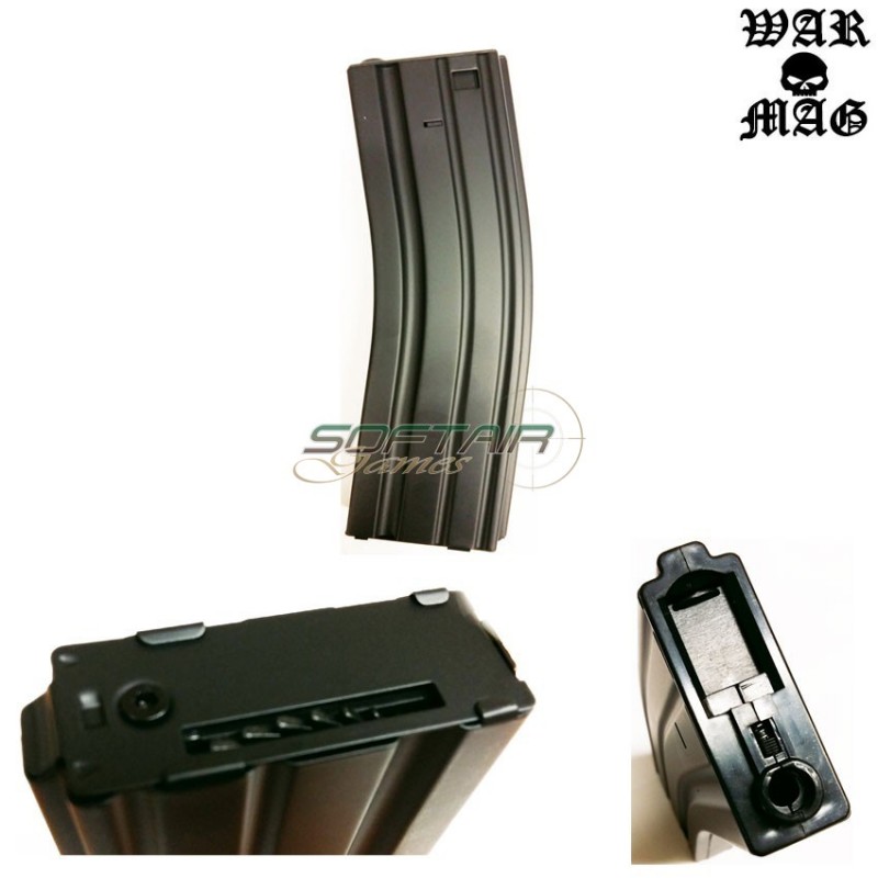 Hi-cap Magazine M4 450bb Black Warmag (wm-ma004-bk)