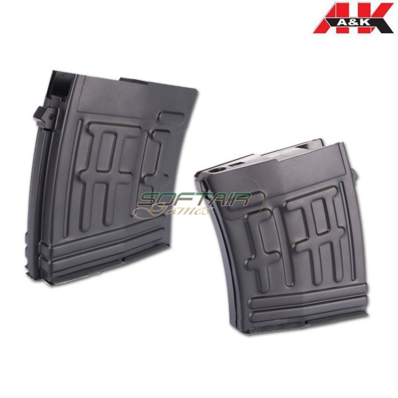 Caricatore Monofilare 60bb Per Svd Dragunov A Molla A&k (ak-svdmag)