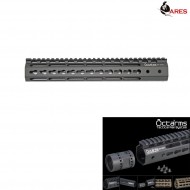 Keymod System 12 Pollici Handguard Set Black Octarms Ares (ar-km-003s-bk)
