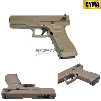 Pistola Elettrica Glock G18c Aep Tan Cyma (cm-030-tan)