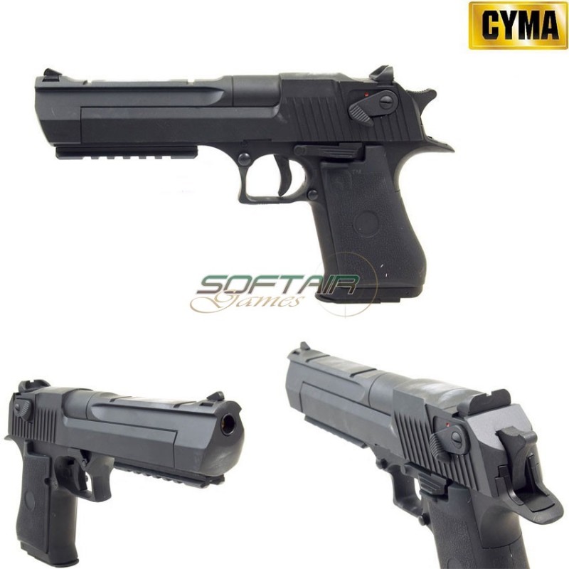 Electric Pistol Aep Desert Eagle Black Cyma (cm-121-bk)