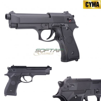Pistola Elettrica Beretta M92 Aep Black Cyma (cm-126-bk)