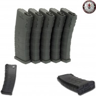 Set 5 Caricatori Monofilari 120bb M4 Black c/new follower G&g (gg-08124-bk-set)