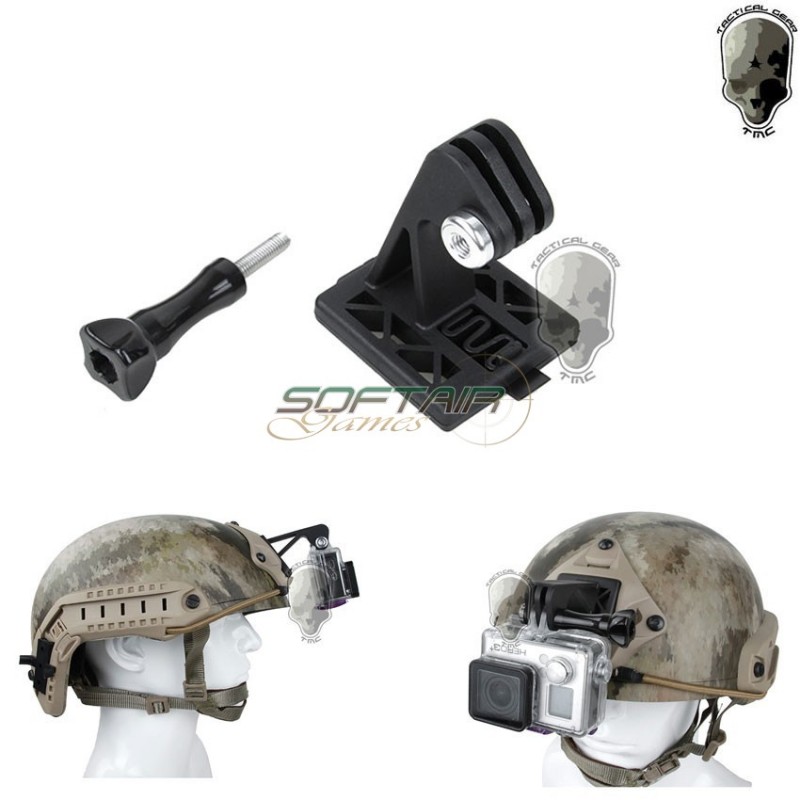 Excavator Black Helmet Mount For Gopro Tmc (tmc-hr393-bk) Excavator Black Helmet Mount For Gopro Tmc (tmc-hr393-bk)