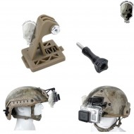 Excavator Dark Earth Helmet Mount For Gopro Tmc (tmc-hr393-de) Excavator Dark Earth Helmet Mount For Gopro Tmc (tmc-hr393-de)