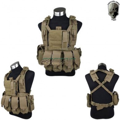 Rrv Tactical Vest Full Set Coyote Brown Tmc (tmc-2033-cb)