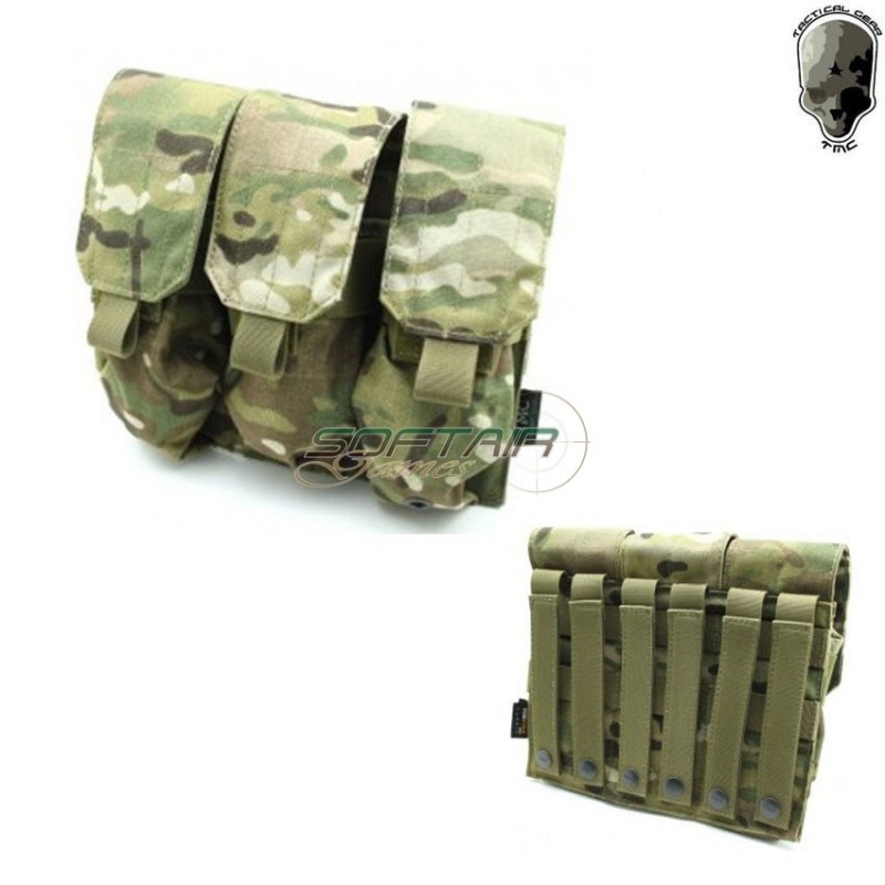 M4/m16 Triple Mag Pouch Multicam Tmc (tmc-1341-mc)