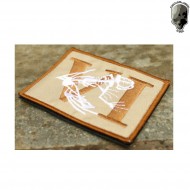 Embroidered Patch Seals Six Frog Coyote Brown Tmc (tmc-1537-cb) Embroidered Patch Seals Six Frog Coyote Brown Tmc (tmc-1537-cb)