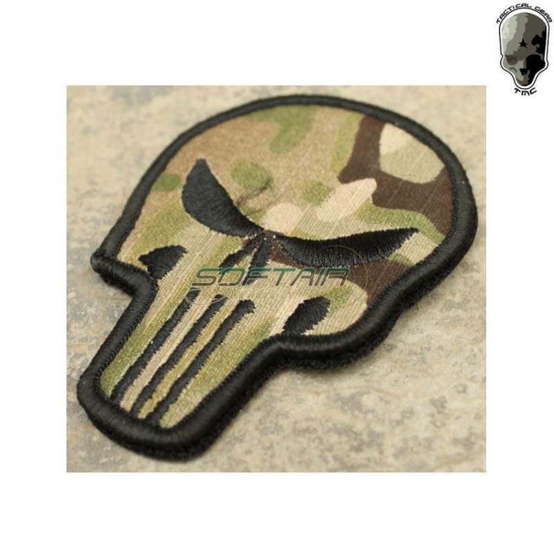 Patch Ricamata Punisher Multicam Tmc (tmc-1571-mc)