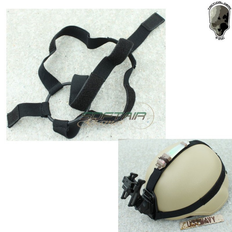Quick Release Helmet Lanyard Black Tmc (tmc-1681-bk)