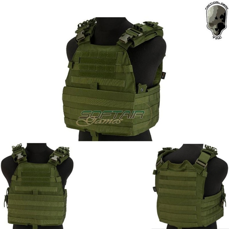 Mmac Assualt Eg Plate Carrier Olive Drab Tmc (tmc-1781-od)