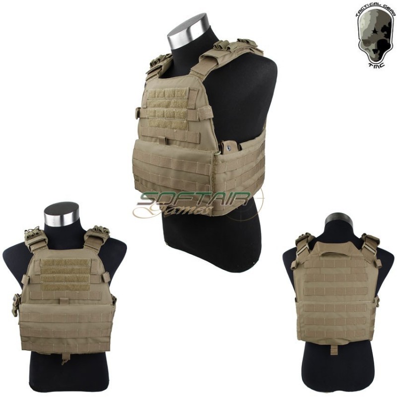 Mmac Assualt Eg Plate Carrier Matte Coyote Brown Tmc (tmc-1781-cb)