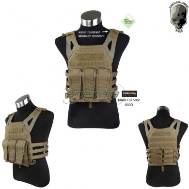 Tactical Njpc Vest Matte Coyote Brown Tmc (tmc-2135-cb)